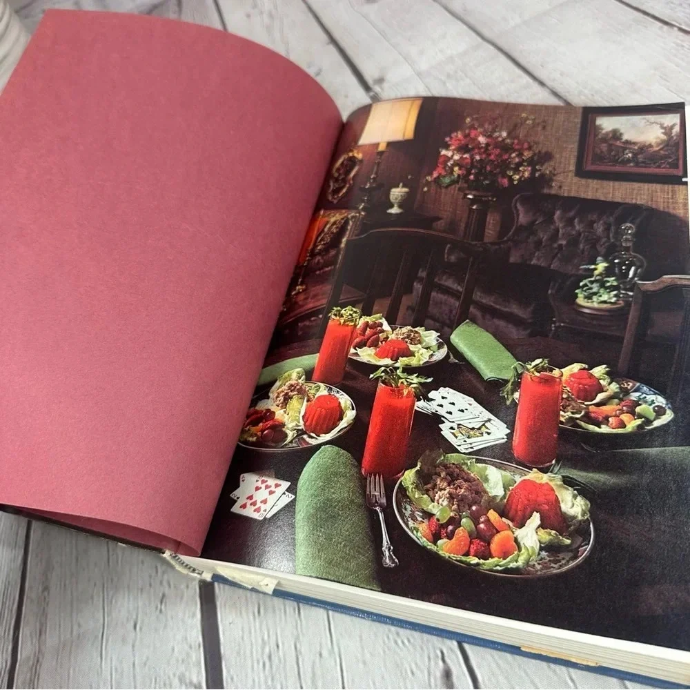 vintags southern living party cookbook 1972 first printing